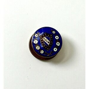 AOUW Enamel Pin Screw Back Fraternal Antique -  Ancient Order of United Workmen